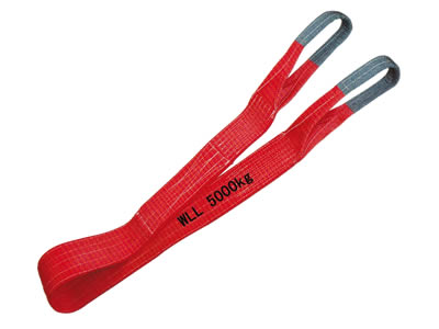Flat Webbing Sling with Capacity Stripes