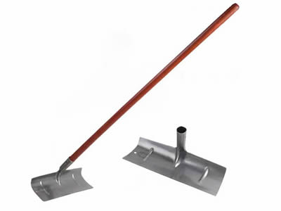 40cm Manure Scraper with handle