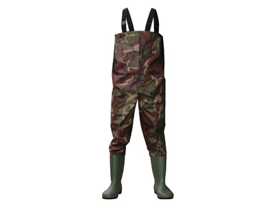 Camo. PVC Chest Wader